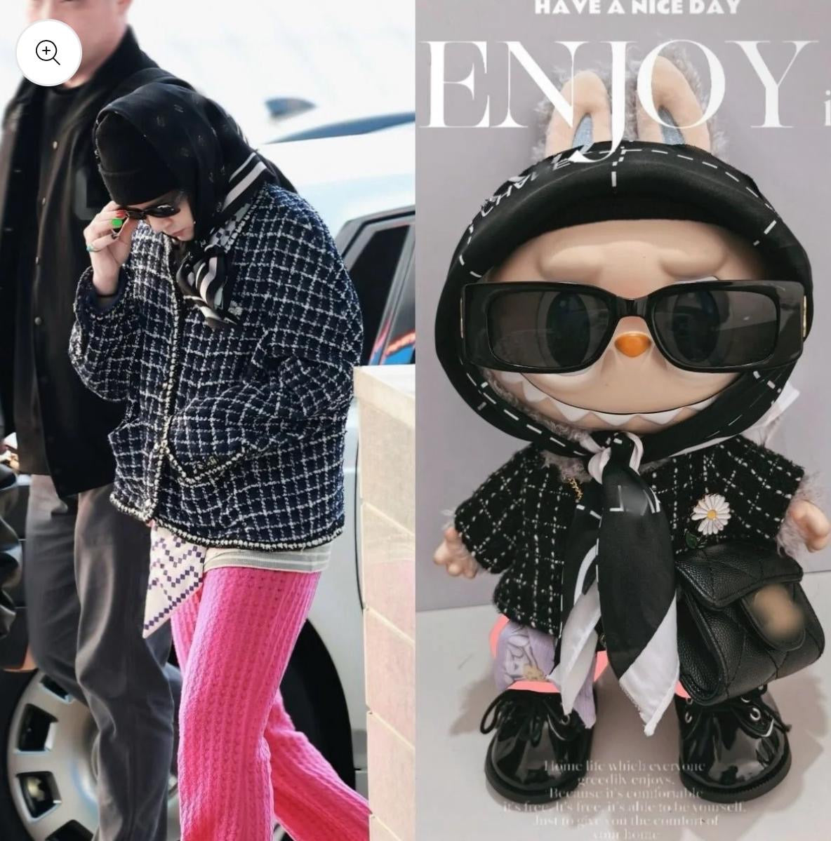 Labubu outfit 17cm G dargon outfit