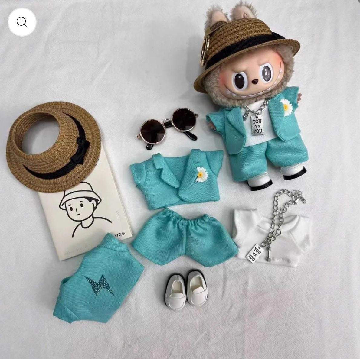 Labubu outfit 17cm G dargon outfit
