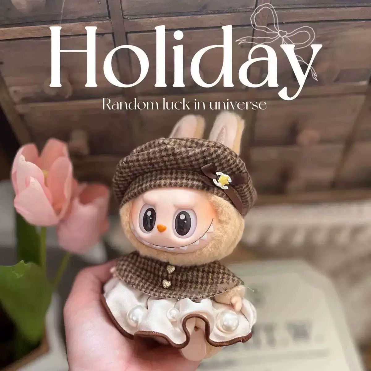 Labubu brown CC set