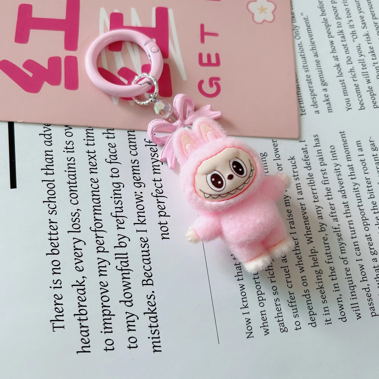 Little labubu keychain