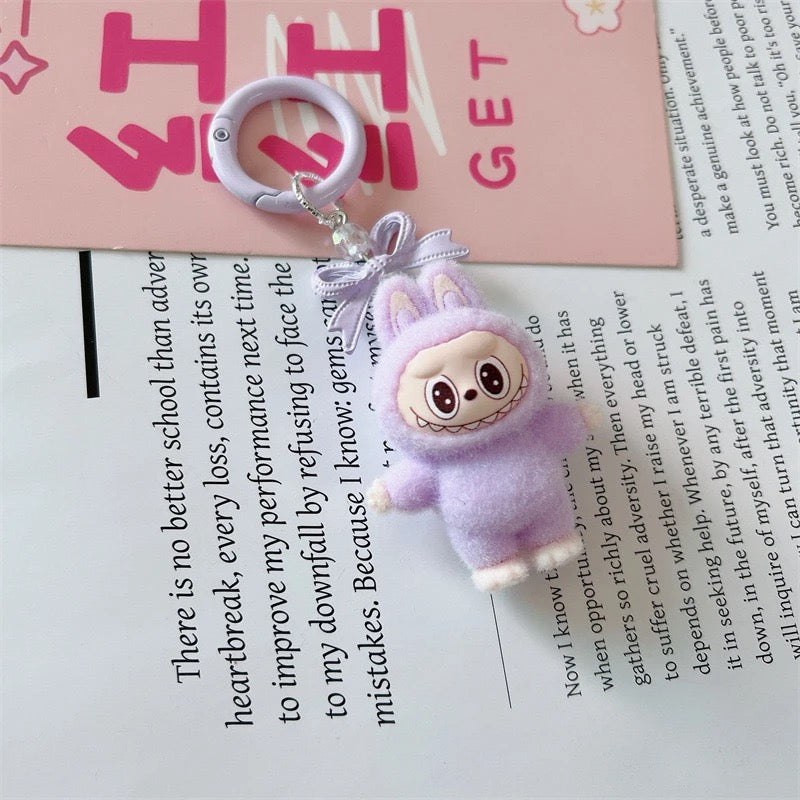 Little labubu keychain