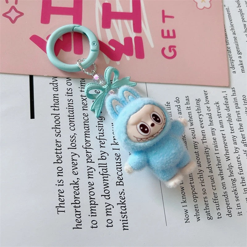 Little labubu keychain