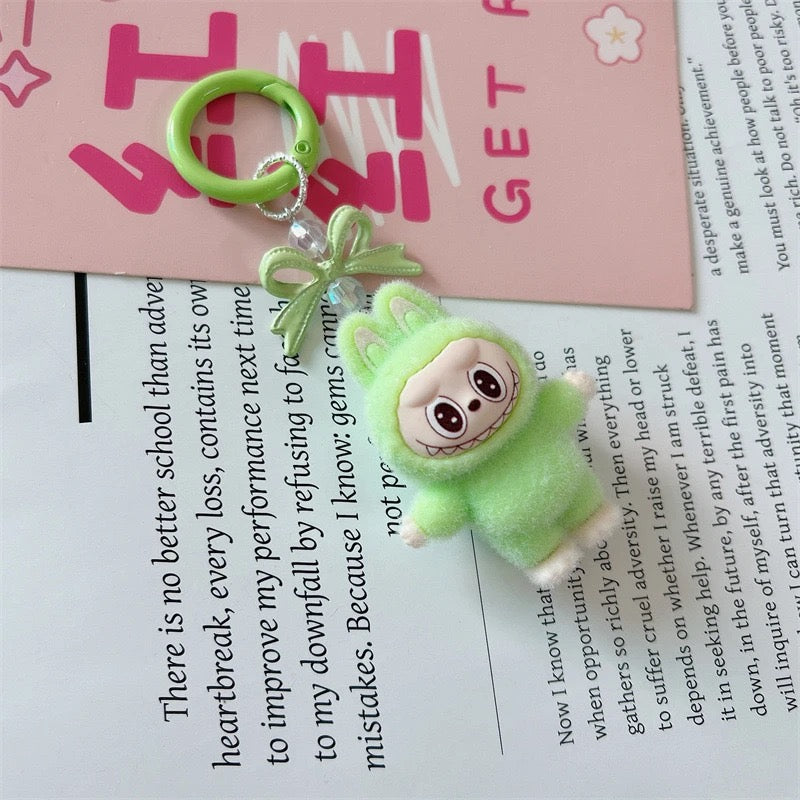 Little labubu keychain
