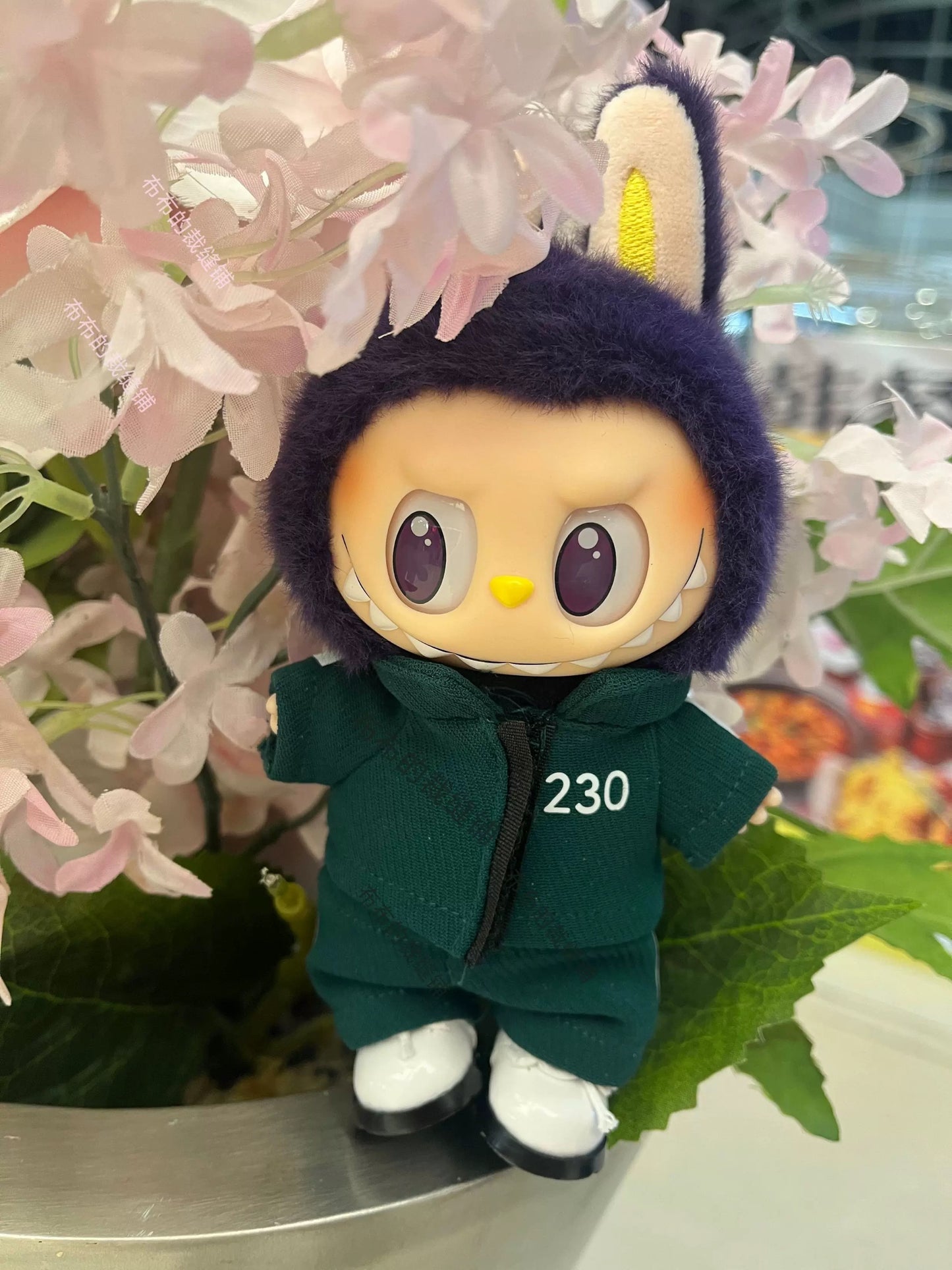 Labubu Squid Game 17cm outfit(only outfit)